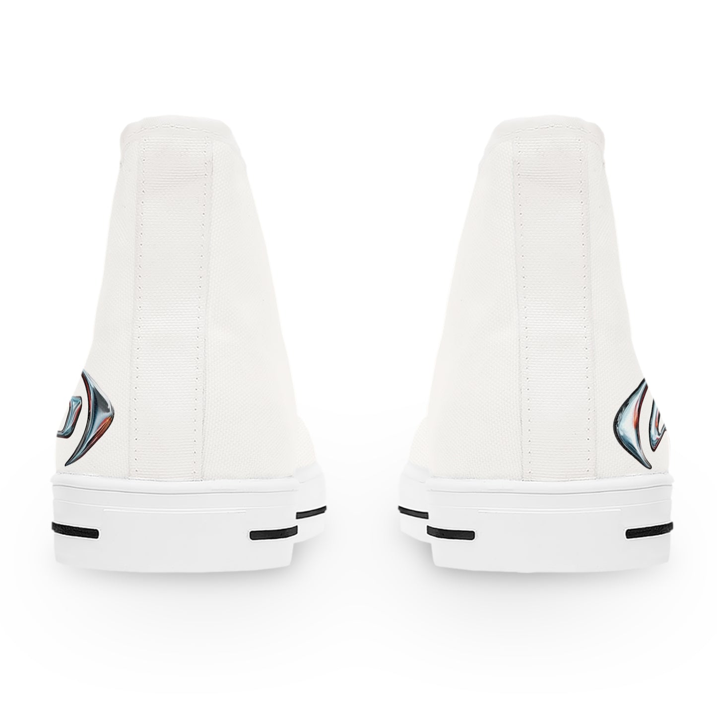 Neon‑Gradient Rua – Women's High Top Top Sneakers