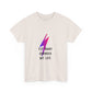 Power Surge Bolt Unisex Heavy cotton tee