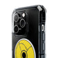 Minimalist Black Disc Outline Magnetic Impact Case