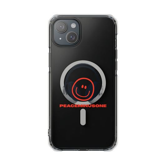 Smiley Beats Graphic Magnetic Clear Impact Case