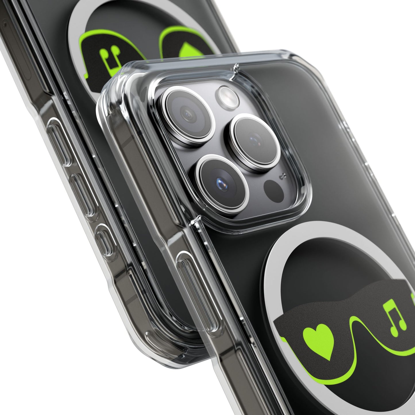 Neon Love Notes Magnetic clear Impact case