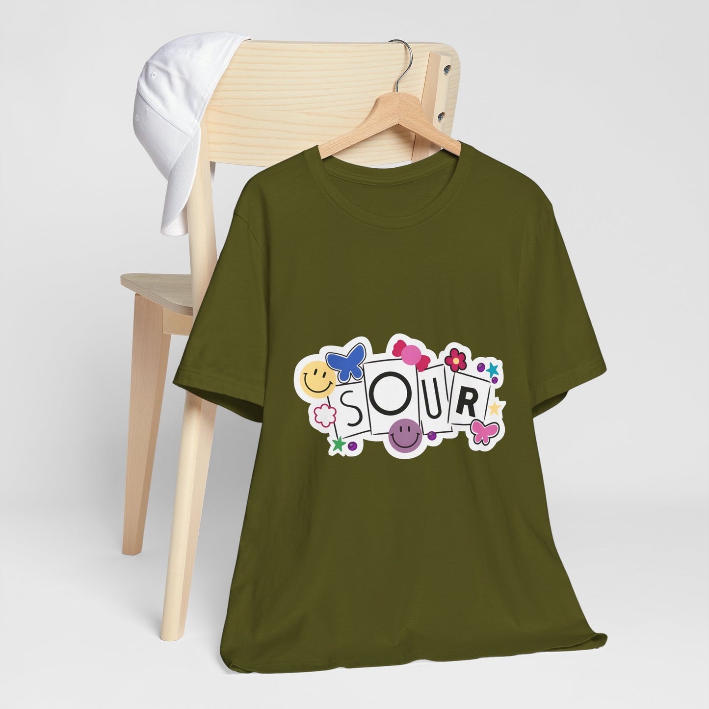 Olivia Rodrigo Unisex Jersey Short Sleeve Tee - Sour