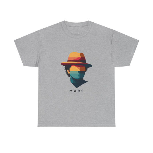 Funk Shadow Portrait Unisex Heavy cotton Tee