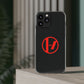 Crimson Orbit Clear Case