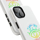 Vibrant Eye and Text Tough Magnetic Case