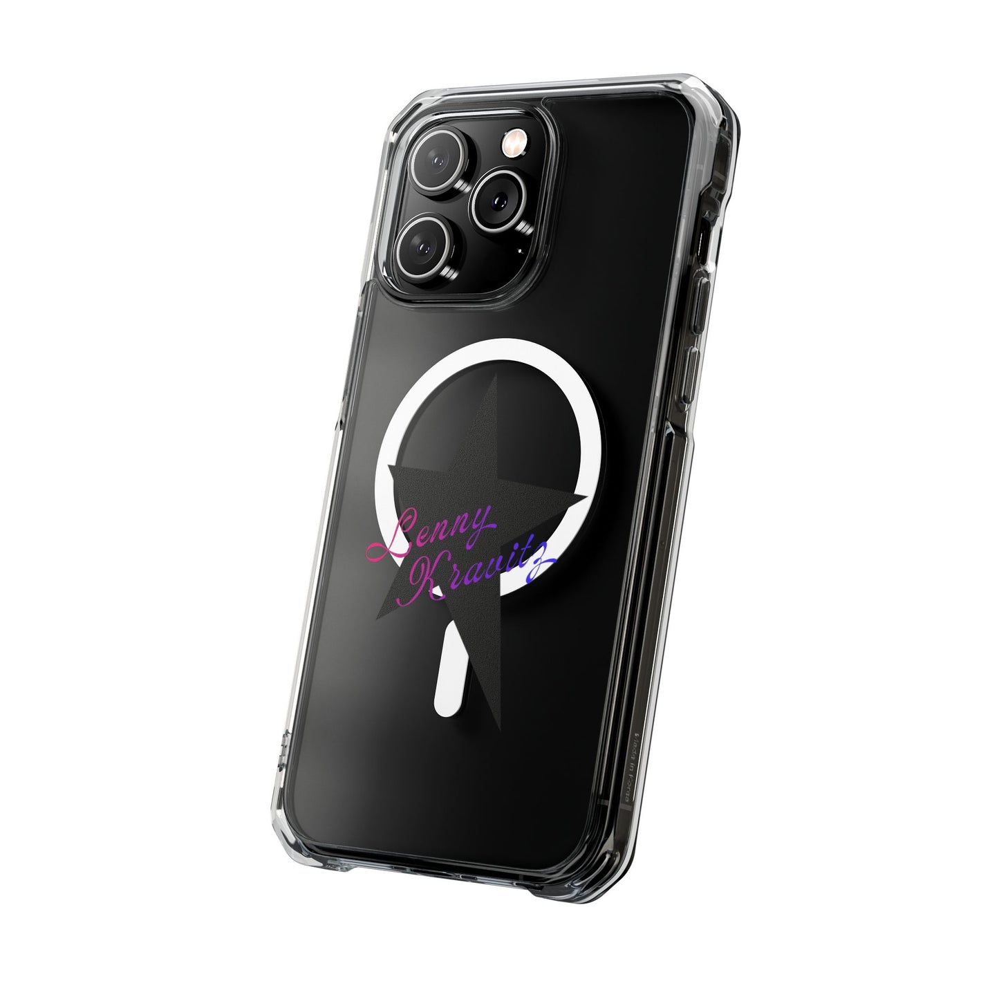 Retro Groove Script Magnetic clear Impact case