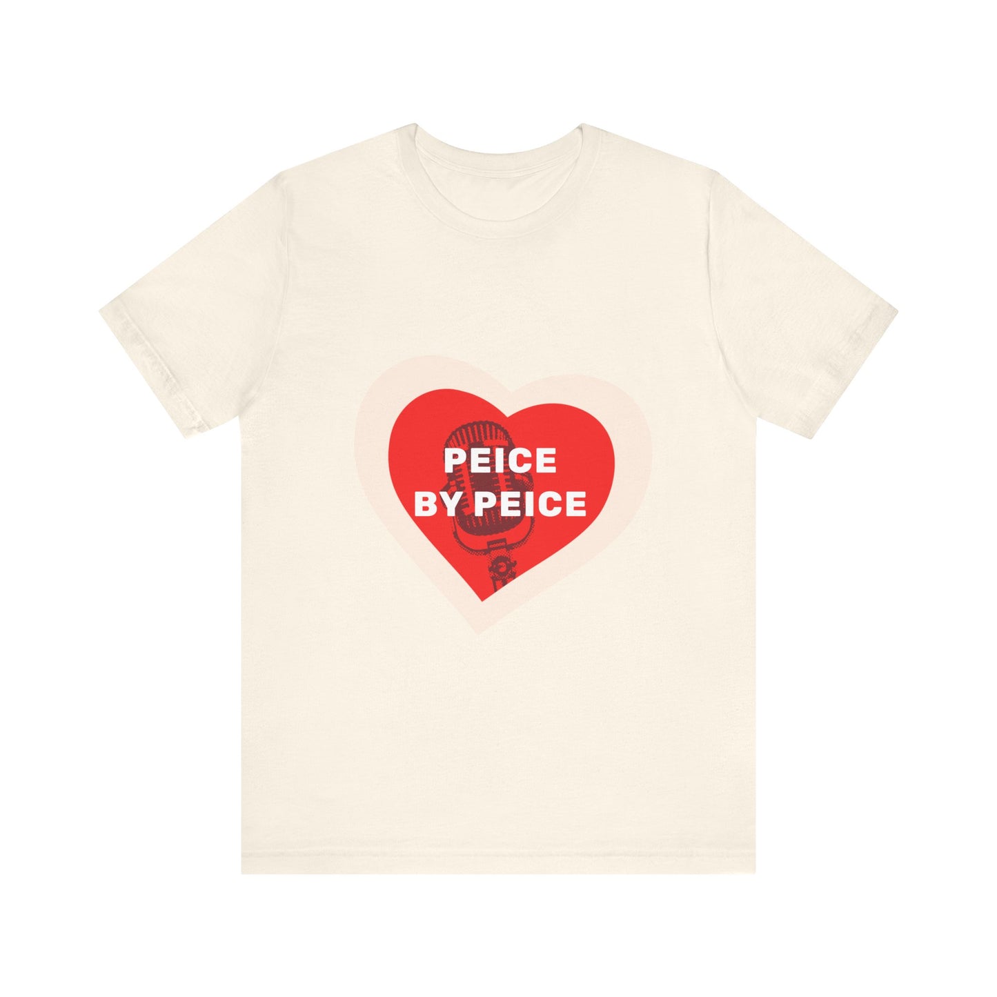 Piece by Piece Mic Drop Unisex Jersey short sleeve tee