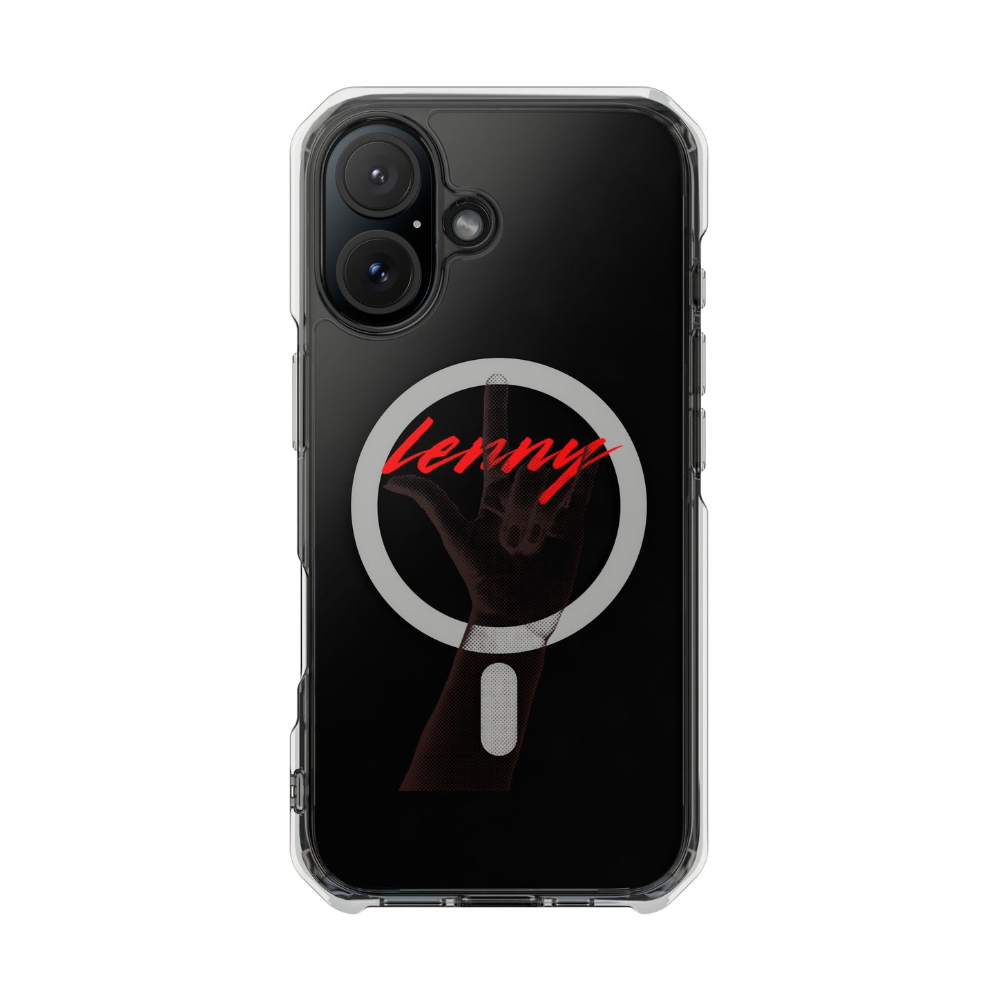 Rock Vibes Only Magnetic clear Impact case