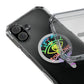 Rainbow Lunar Phases Magnetic Clear Impact case