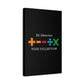 Matte Stretched Canvas, 1.25" Depth – Ed Sheeran Black Edition