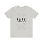 Retro Walk Rock Unisex short sleeve Tee