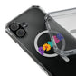 Retro Flower Power Color Pop Magnetic Clear Impact Case