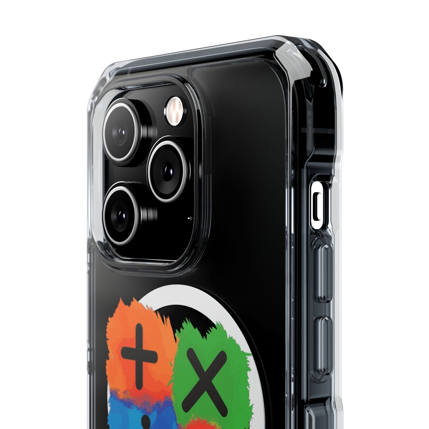 Orange Equals Symbol Magnetic Clear Impact Case