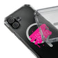 Electric Graffiti Drip Magnetic clear Impact case