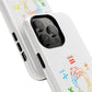 Minimalist Divide Symbol with Brush Tough Magnetic case