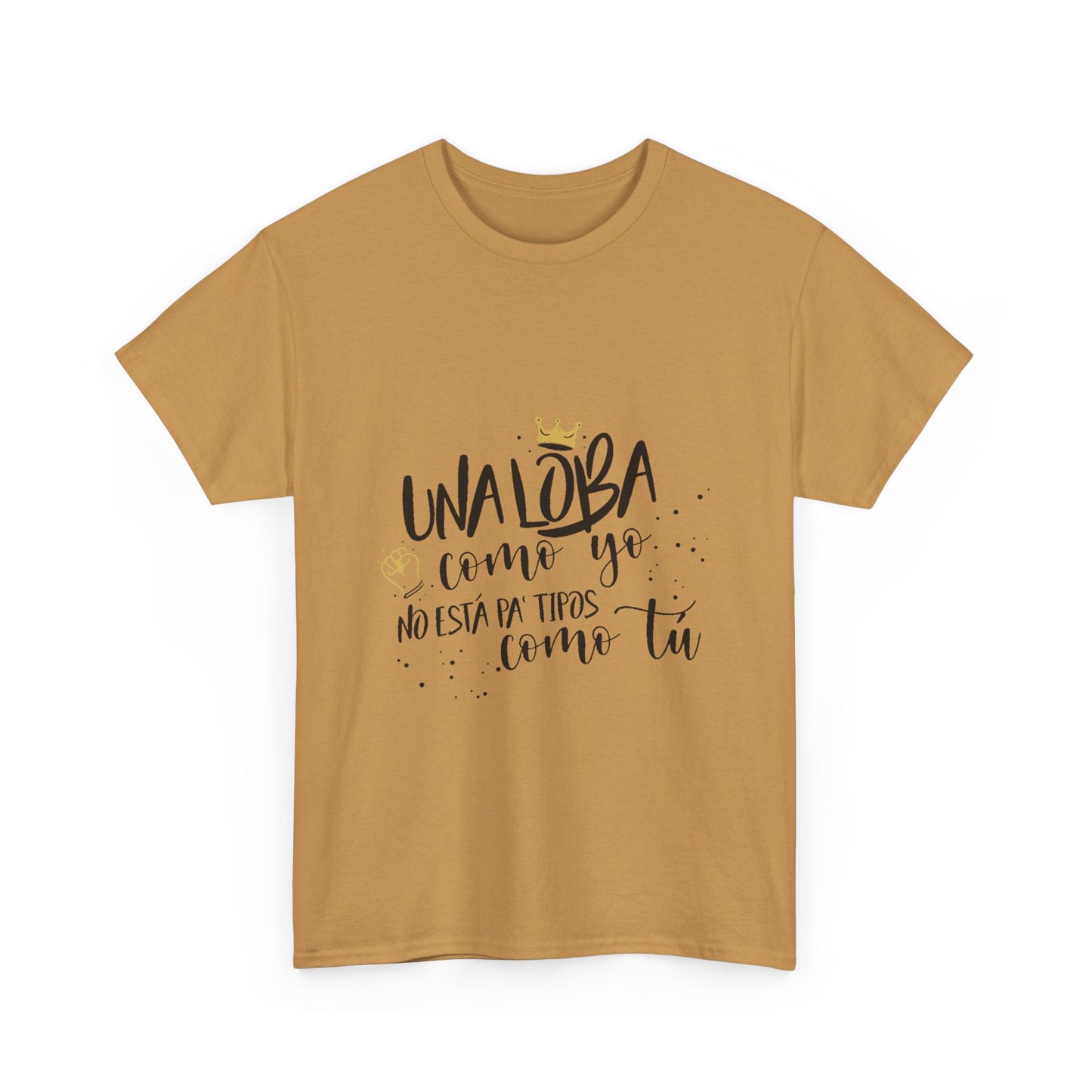 Golden Wolf Energy Unisex Heavy cotton tee