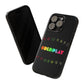 Premium Tough Case for iPhone 12 to 16 Pro Max Showcasing Coldplay’s Signage