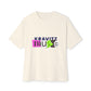 Mixed Tape Music Unisex Oversized Boxy tee