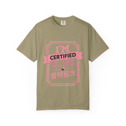 Certified BLINK Badge – Dyed T-shirt