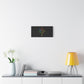 Minimalist Divide Symbol with Brush Matte Canvas