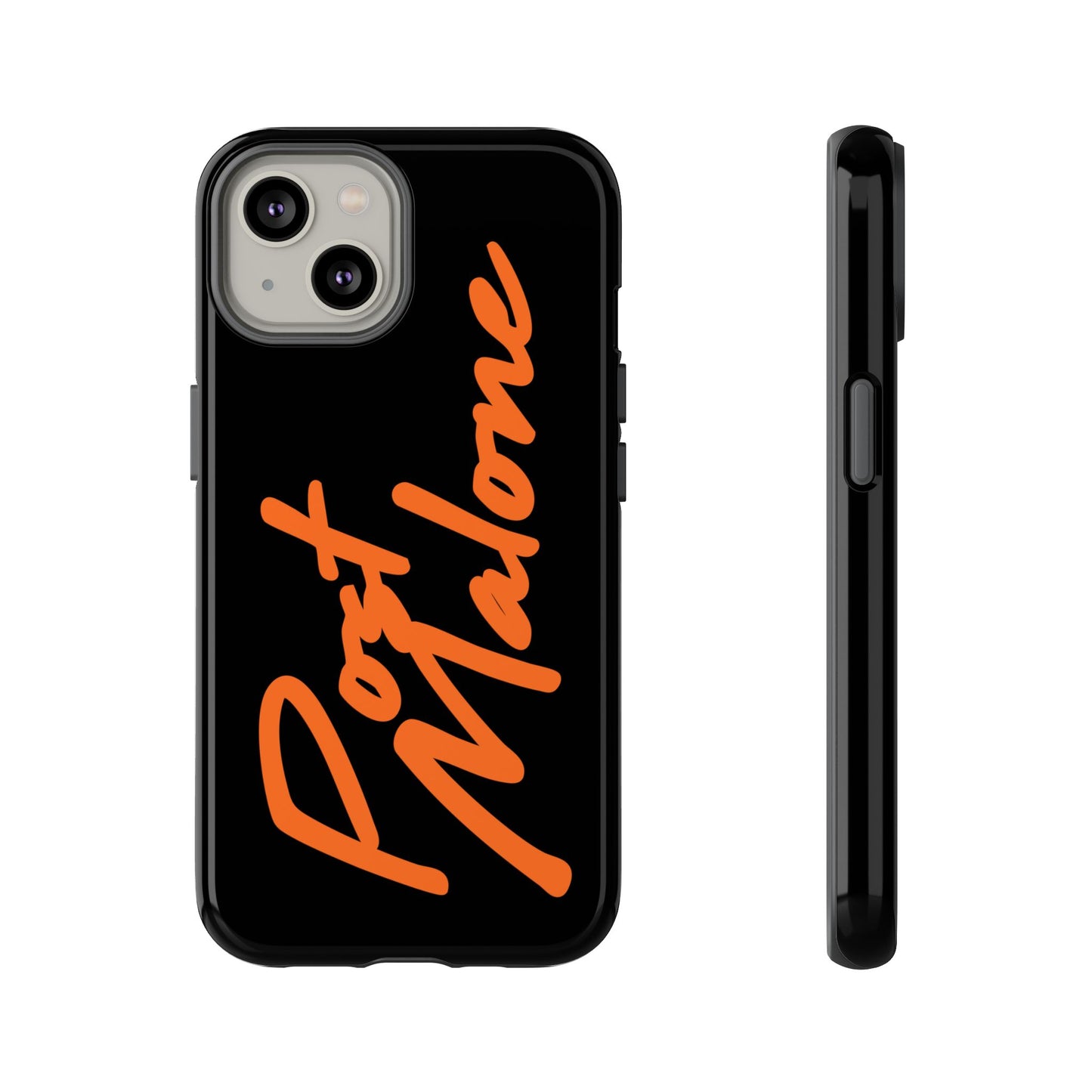 Tough iPhone Case (12–16 Pro Max) – Post Malone Name Design