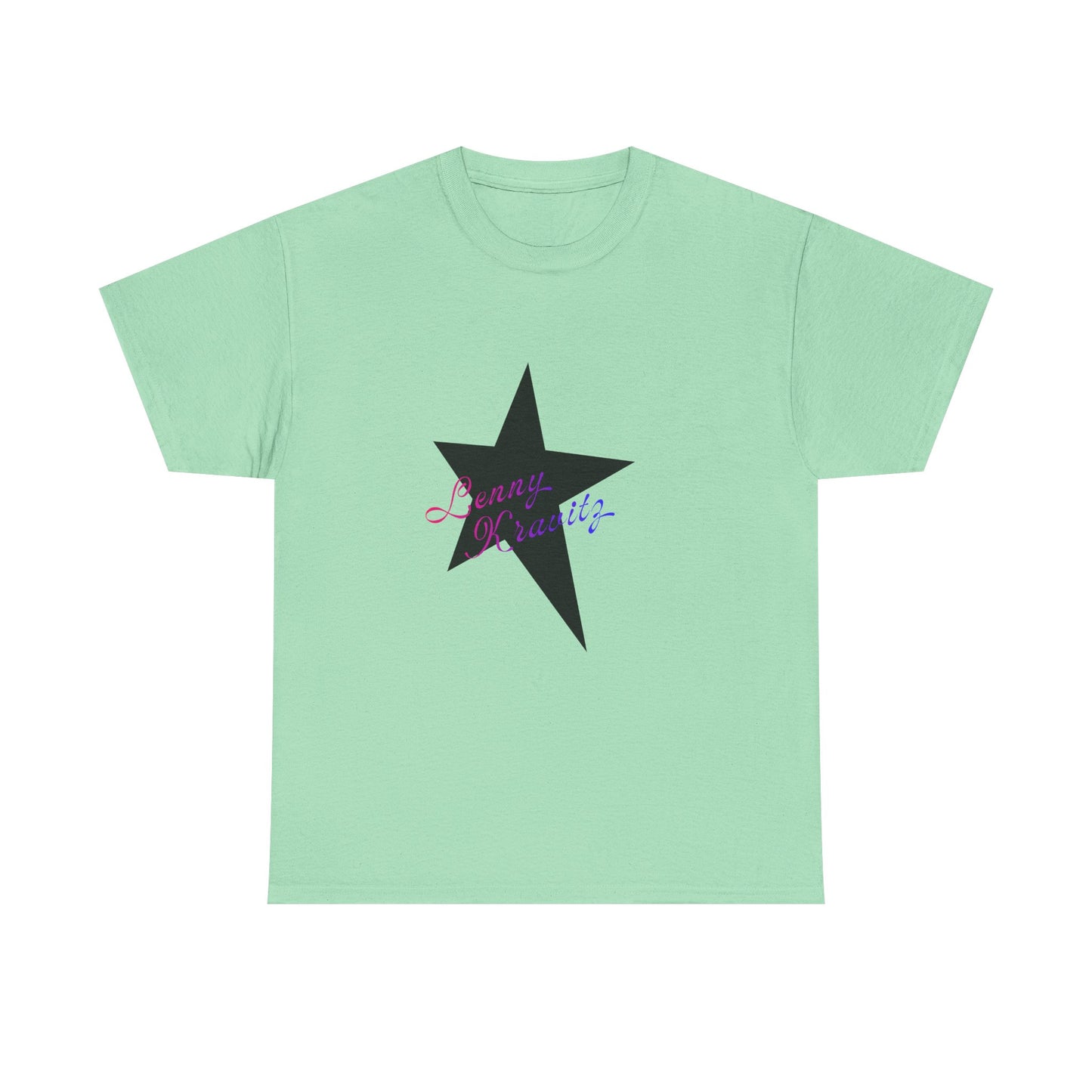 Retro Groove Script Unisex Heavy cotton tee