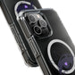 Purple Starry Eye Magnetic Clear Impact Case