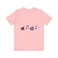 K C Pop Vibes Unisex Jersey short sleeve tee