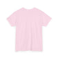 Ocean Wave with Heart Outline Unisex Heavy Cotton Tee