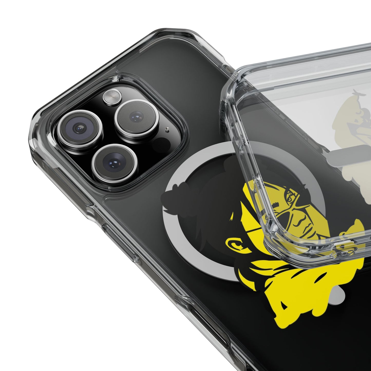 Neon Mood Portrait Magnetic Clear Impact Case