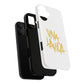 Golden Brush Script Tough Magnetic Case