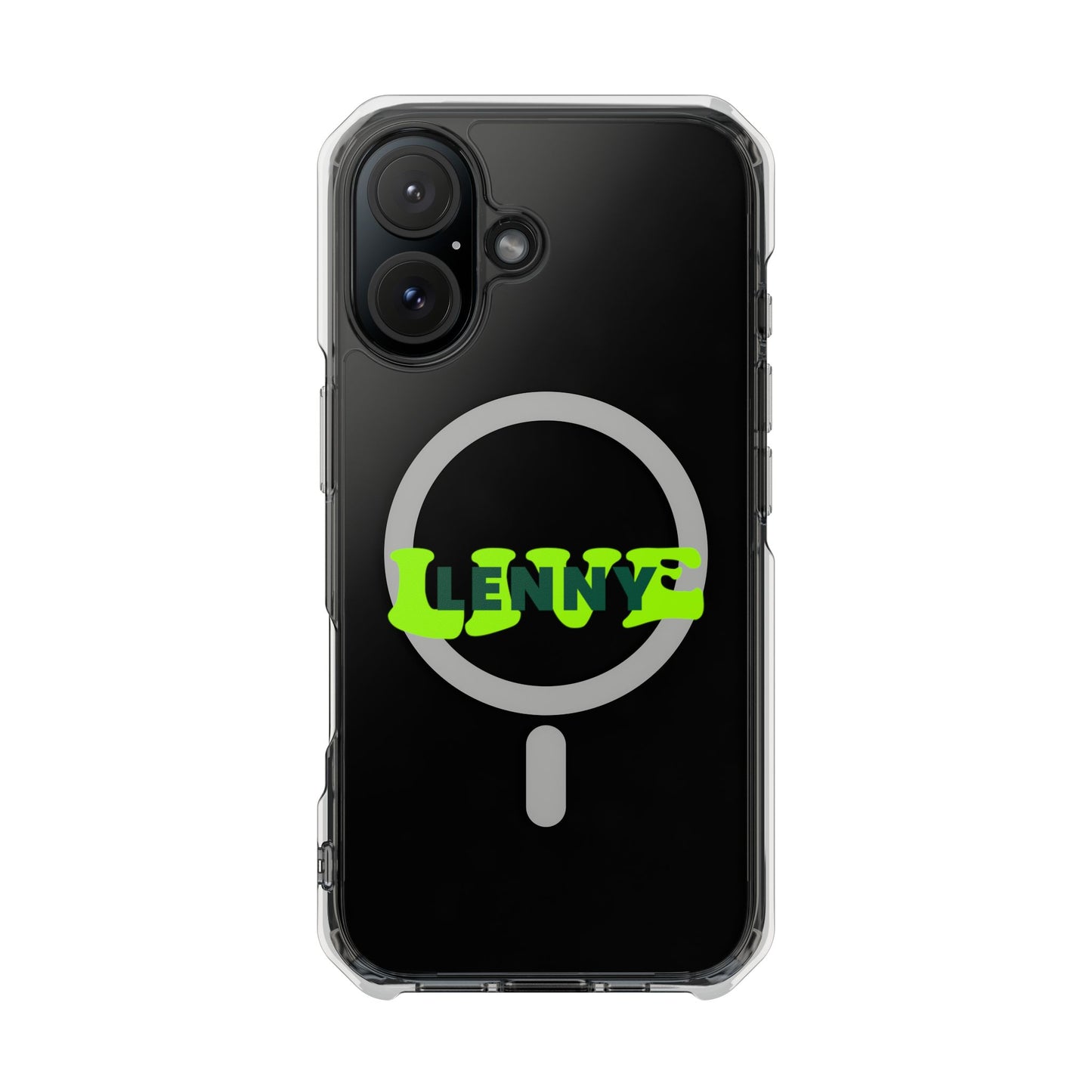 Live Lenny Pop Magnetic clear Impact case