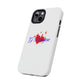Heart on Fire Bold Script Tough Magnetic Case