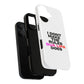 Retro Fade Letter Tough Magnetic Case