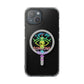 Rainbow Lunar Phases Magnetic Clear Impact case