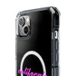 California Script Magnetic Clear Impact cases