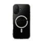 Red Scribble Heart Magnetic Clear Impact case