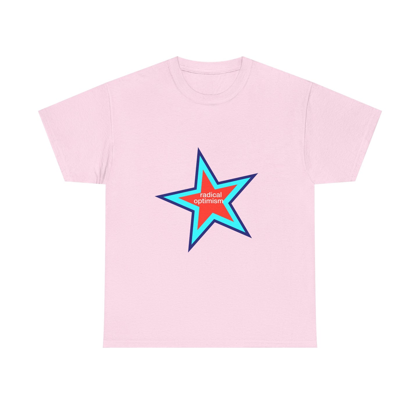Power of Positivity Star Unisex Heavy Cotton Tee