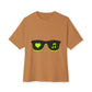 Neon Love Notes Unisex Oversized Boxy tee