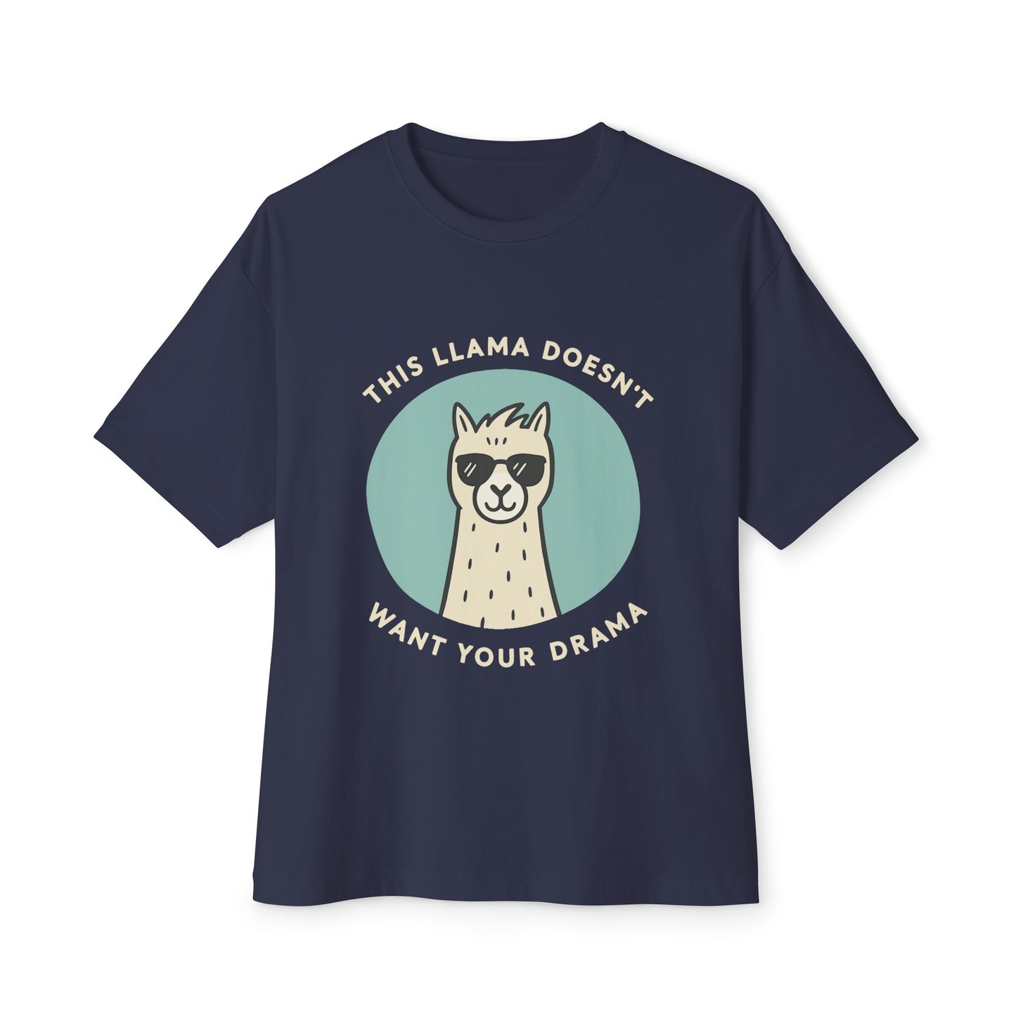 Oversized boxy Tee – Snazzy Drama Edition