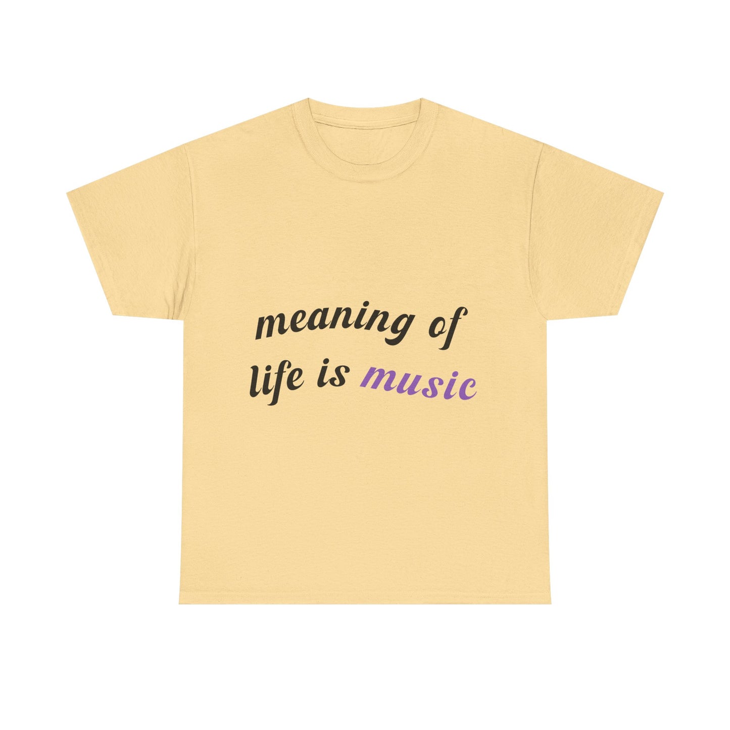 Feel the Music Vibe Unisex Heavy cotton tee