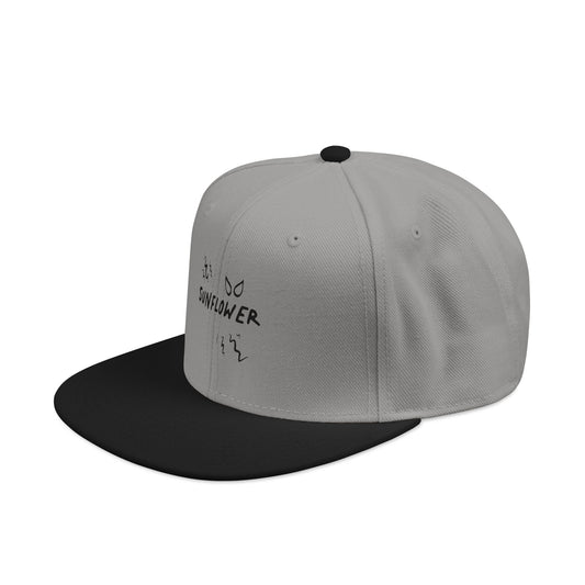Yellow Barbed Wire Disc Snapback Cap