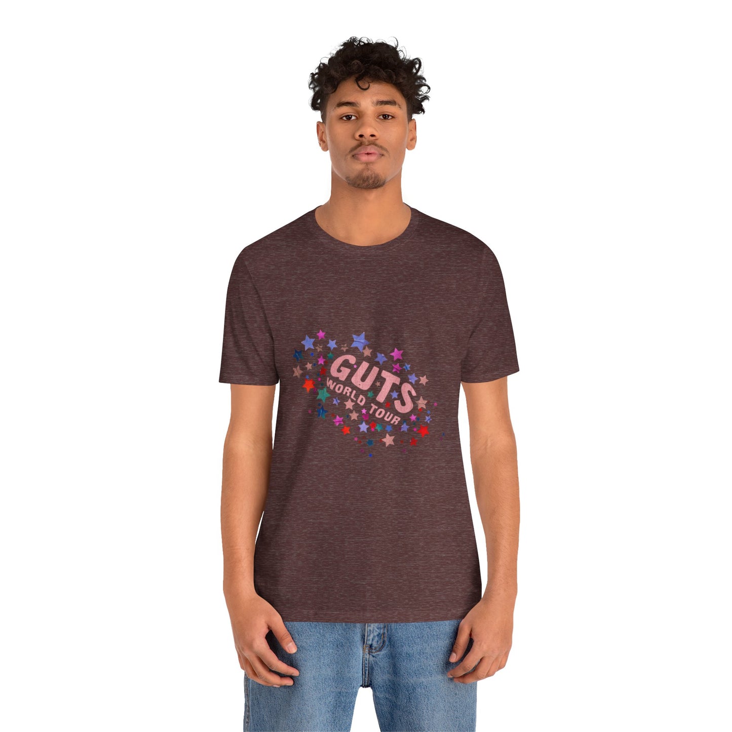 Olivia Rodrigo Unisex Jersey Short Sleeve Tee - Guts World Tour