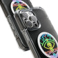 Rainbow Lunar Phases Magnetic Clear Impact case