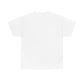 Sun and Waves Minimalist Unisex Heavy Cotton Tee
