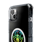 Rainbow Lunar Phases Magnetic Clear Impact case