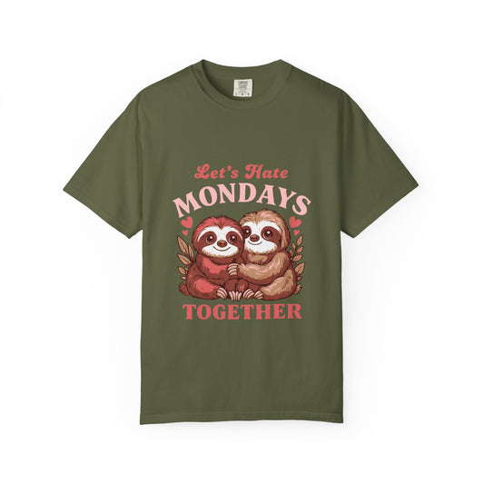 Dyed T-shirt – Snazzy Lets hate Monday Edition
