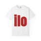 ILO Bold Red Block Unisex Dyed T-shirt