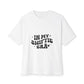 Retro Girl Power Unisex Oversized Boxy Tee