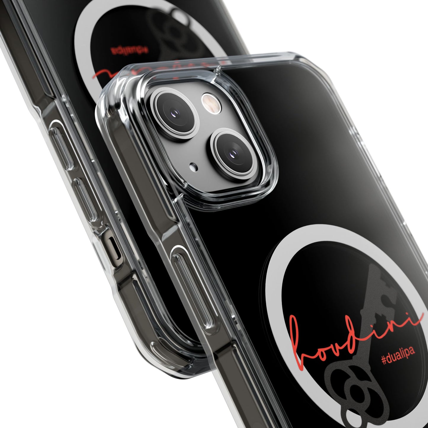 Cursive Spell “Houdini” Magnetic Clear Impact case